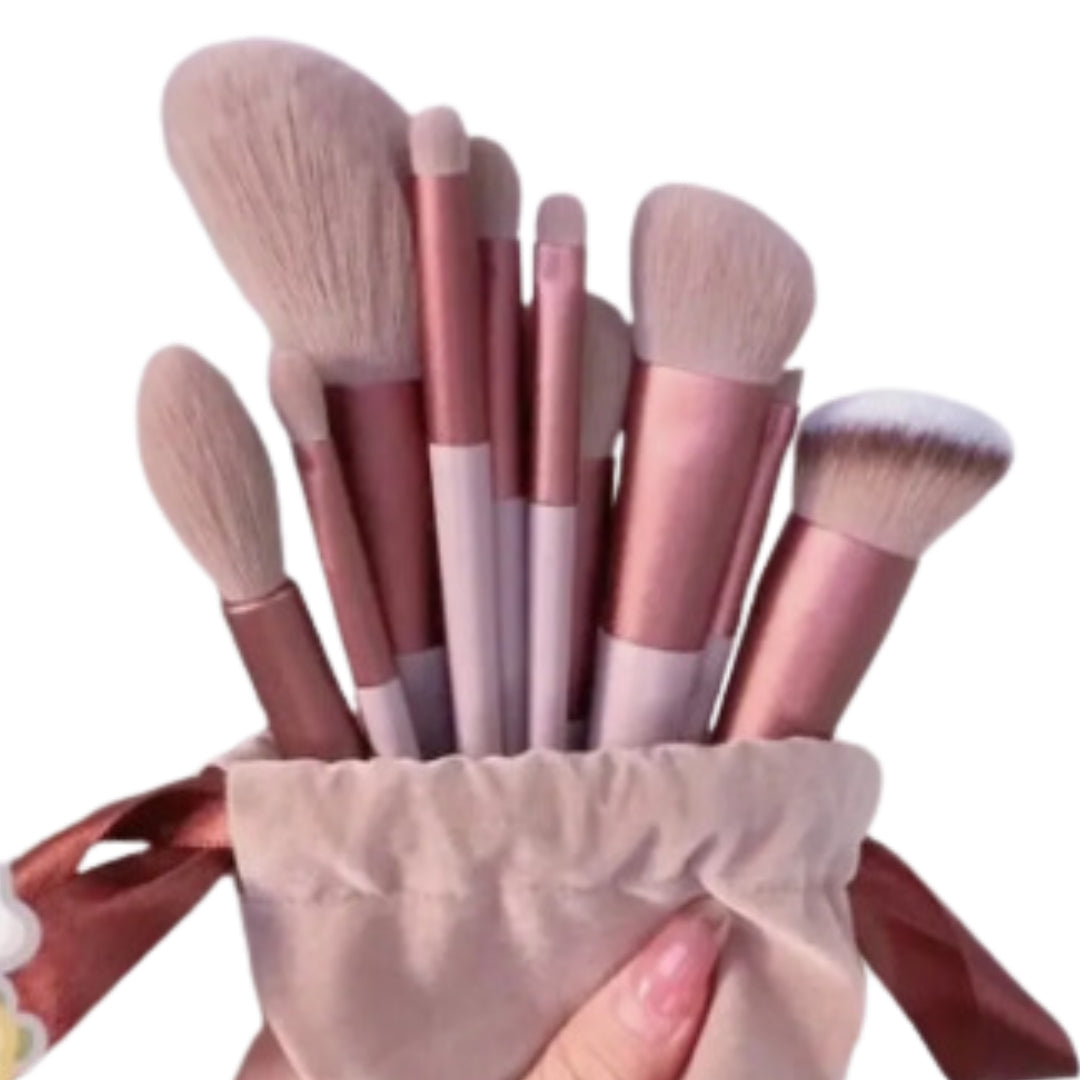 Beautious 13 Pcs Makeup Brush Set Soft hair Loose Powder Eyeshadow Concealer Contour Eyeliner brush Foundation Beauty Cosmetic tools