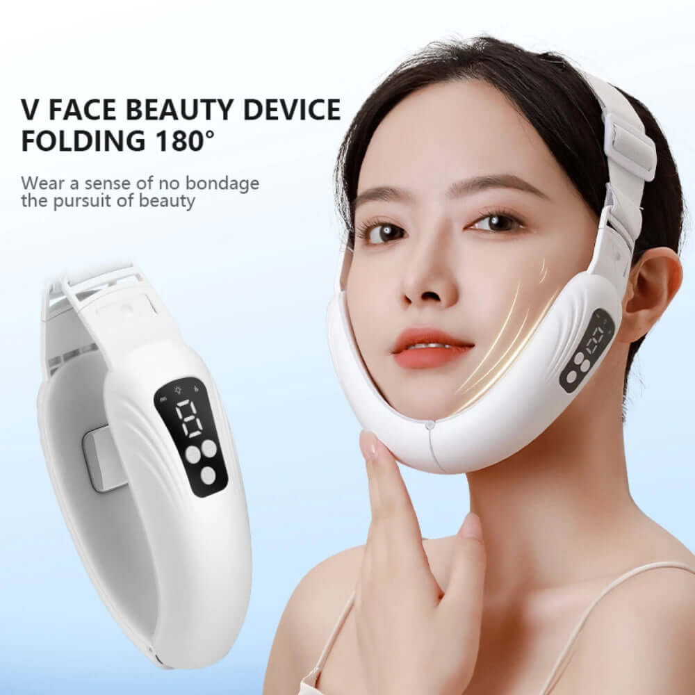 Skin Care EMS Electric Facial Massager Face Slimming Machine V Line