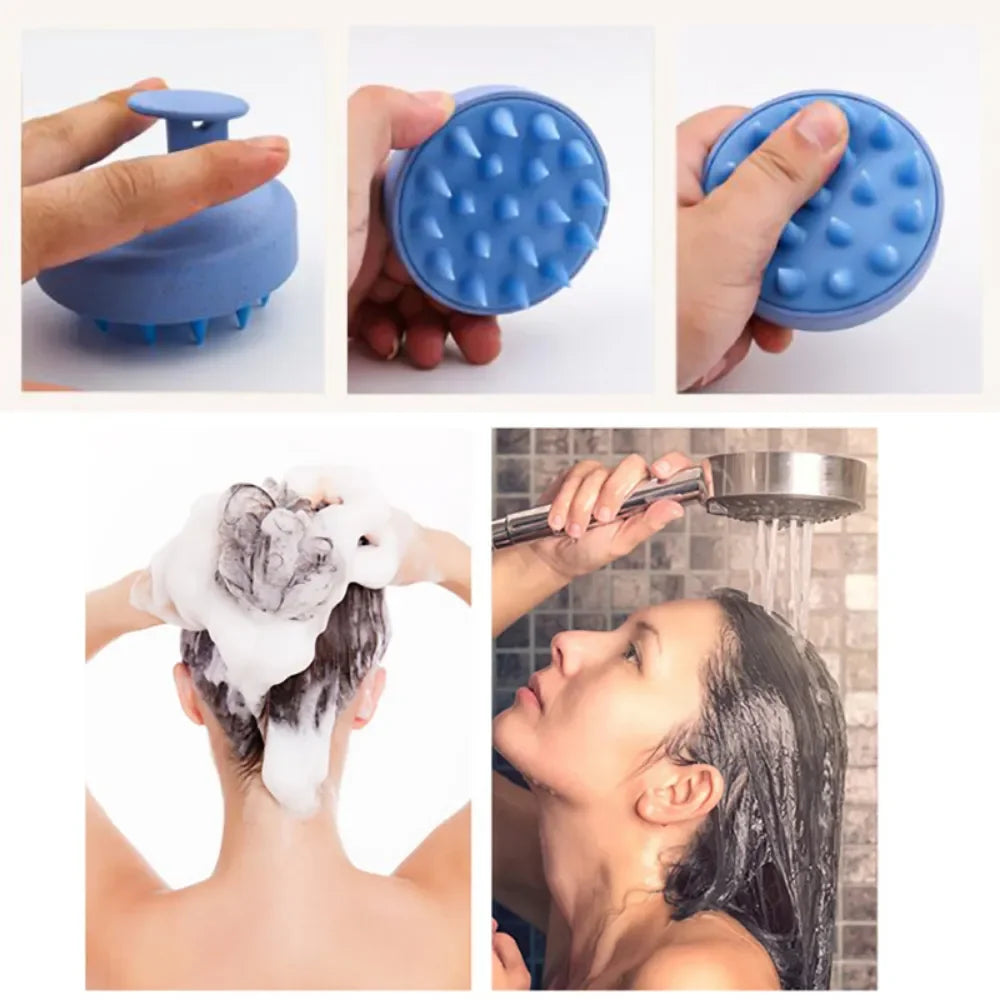 Silicone Brush Head Scalp Massage