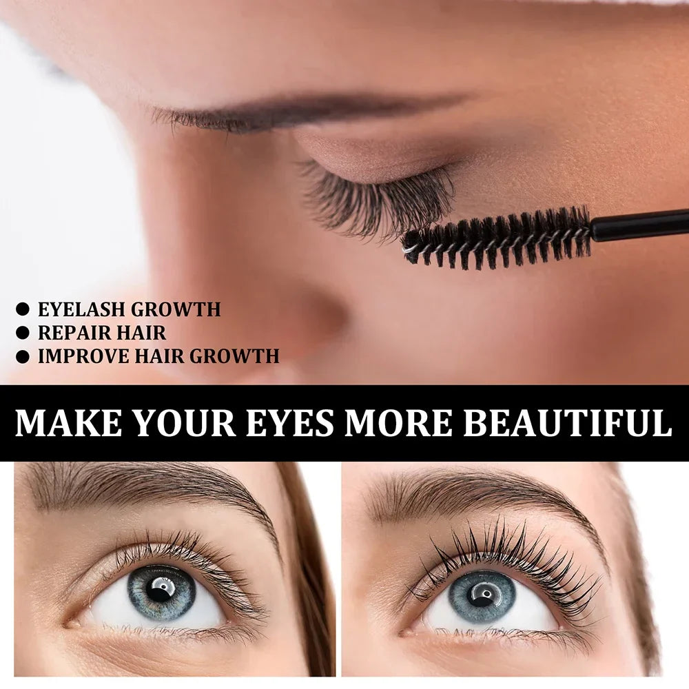 7 Days Fast Eyelash Growth Serum Natural Eyelashes Enhancer Longer Thicker Eyebrows Lift Eye Care Fuller Lashes Products Makeup