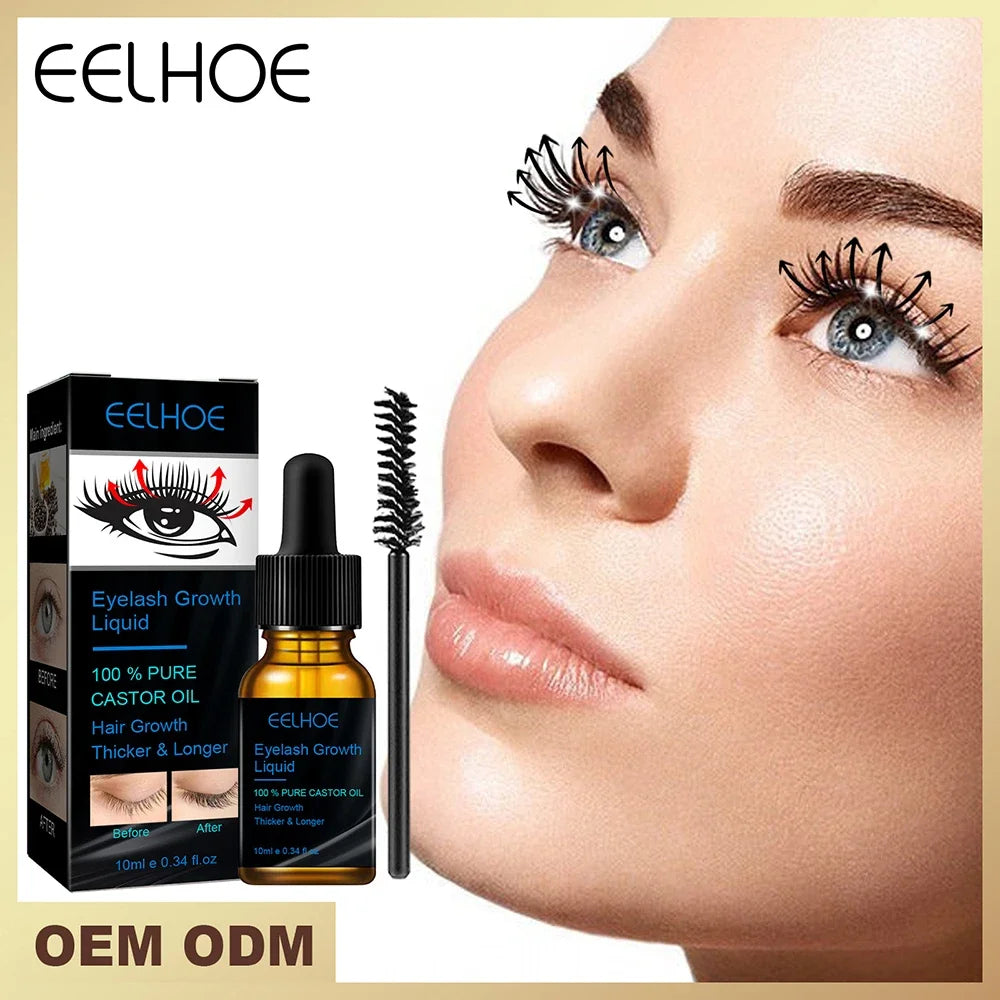 7 Days Fast Eyelash Growth Serum Natural Eyelashes Enhancer Longer Thicker Eyebrows Lift Eye Care Fuller Lashes Products Makeup