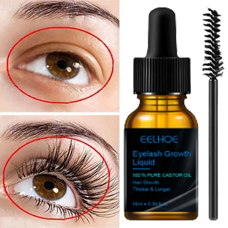 7 Days Fast Eyelash Growth Serum Natural Eyelashes Enhancer Longer Thicker Eyebrows Lift Eye Care Fuller Lashes Products Makeup